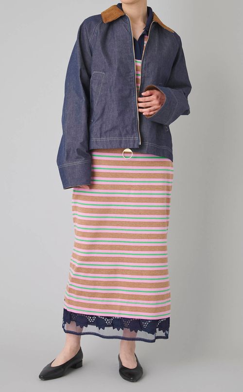 スキッパーポロニットセットアップ