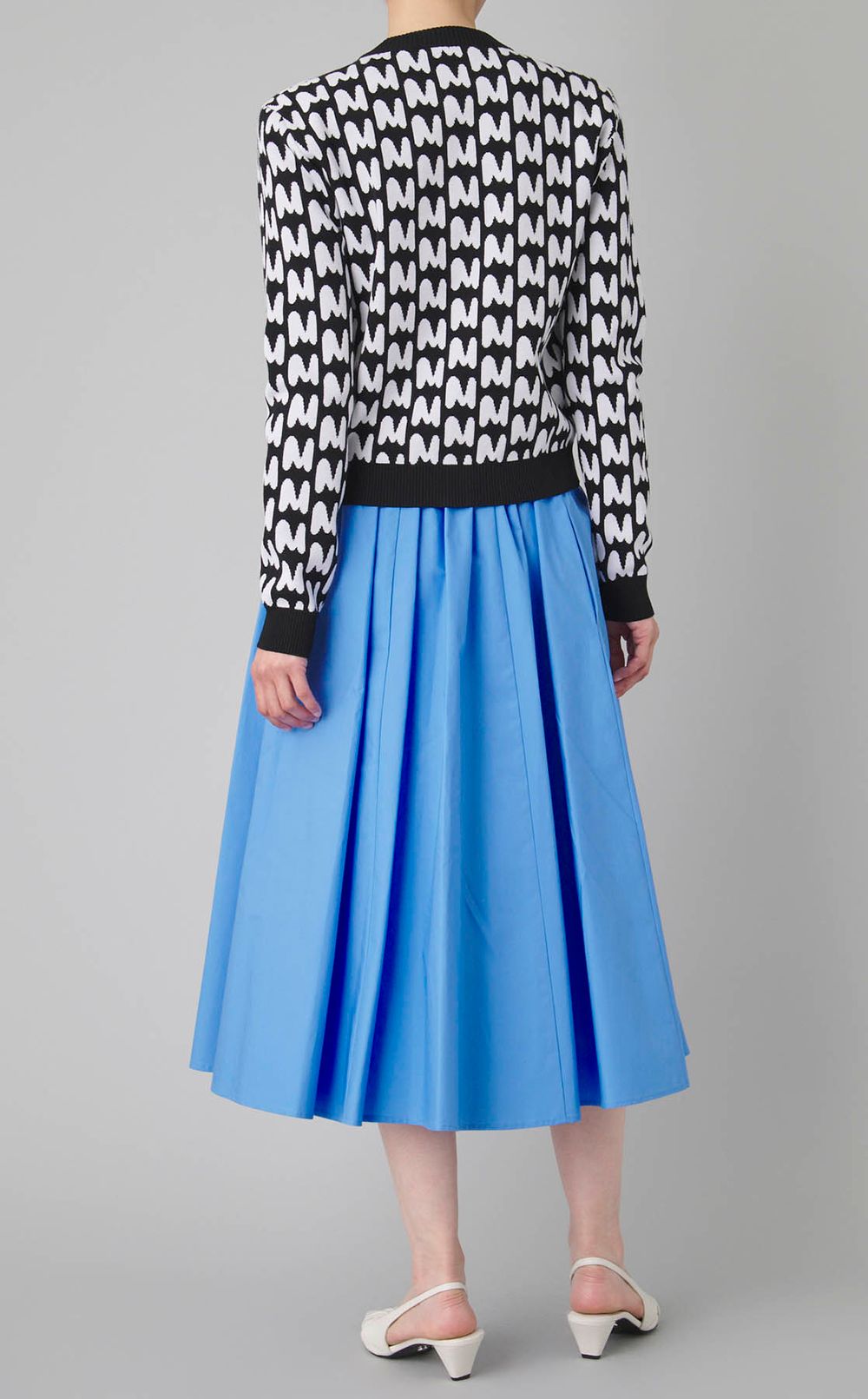 コットンポプリンギャザースカート