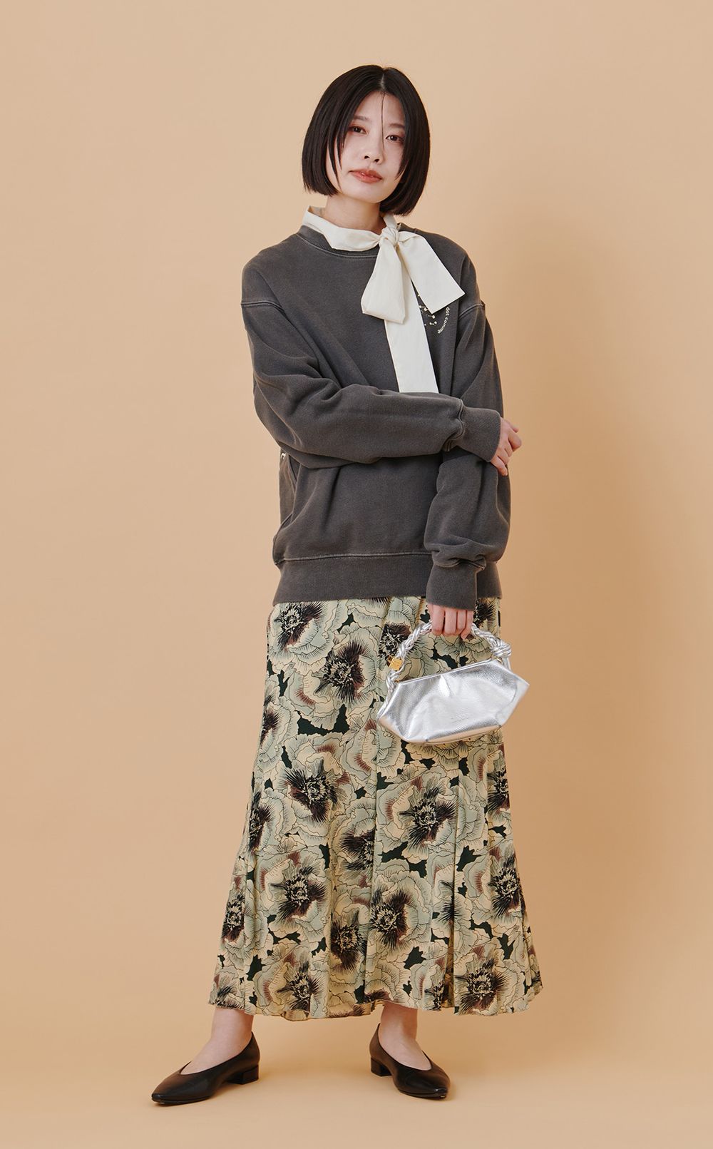 Ganniツイストハンドルミニバッグ