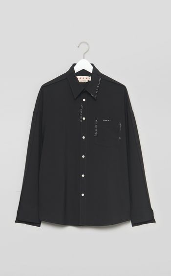 ライトウールロングスリーブシャツ