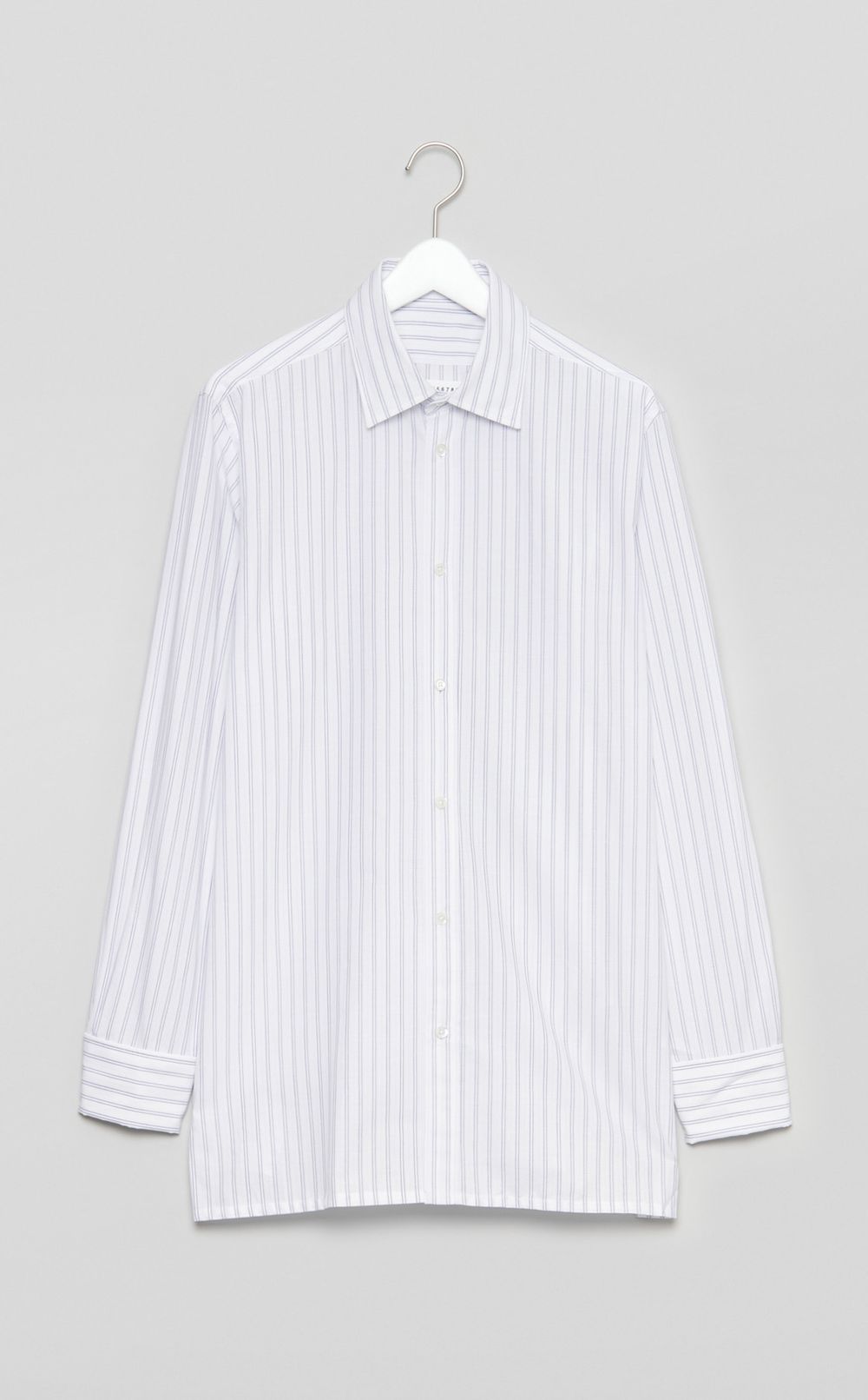 ダブルストライプレギュラーカラーシャツ