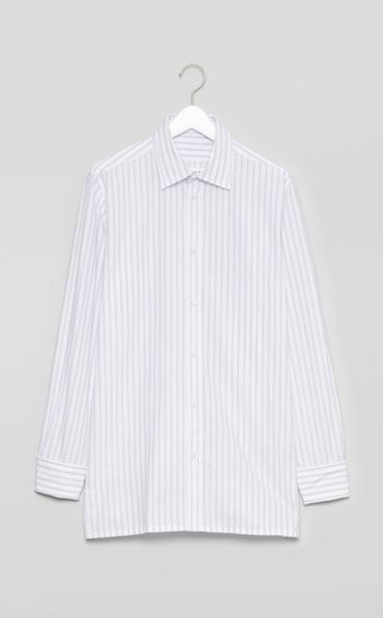 ダブルストライプレギュラーカラーシャツ