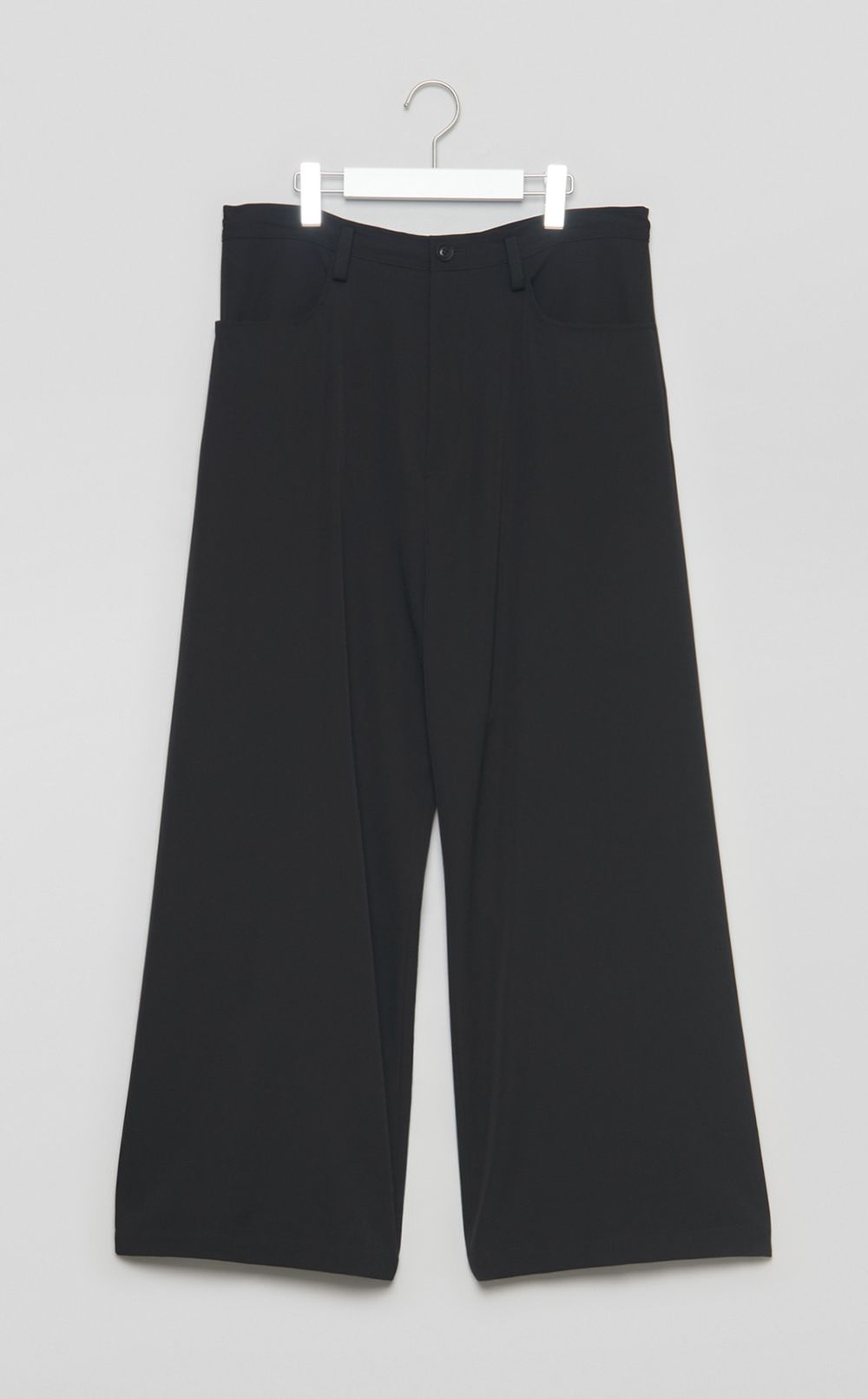 ギャバジンロングストレートパンツ