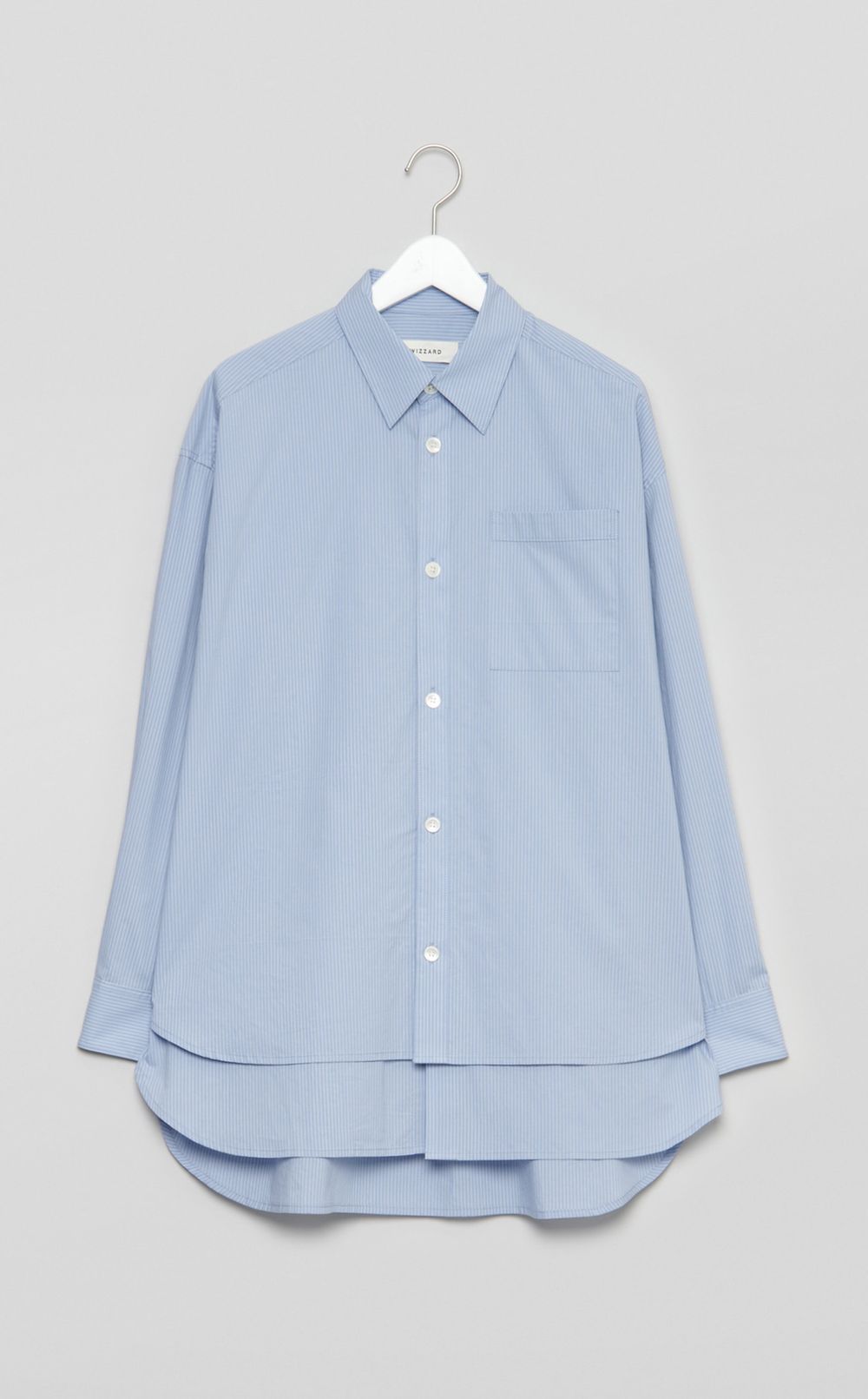 レイヤードオーバーシャツ