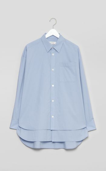 レイヤードオーバーシャツ