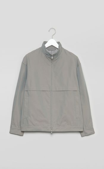 スタンドカラータックブルゾン