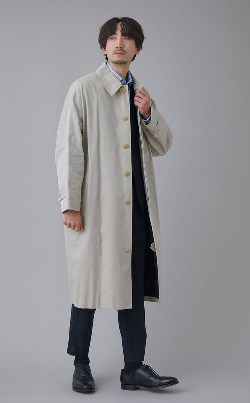 ワイドスプレッドカラーシャツ