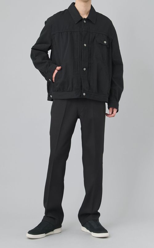 デニムショートジャケット