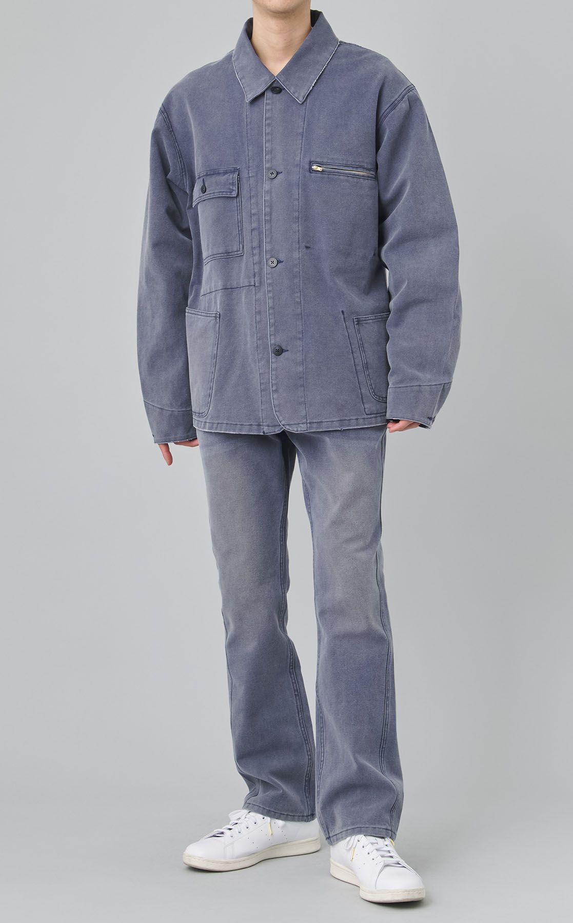 SandWaterr｜キャンバスコットンワークジャケット