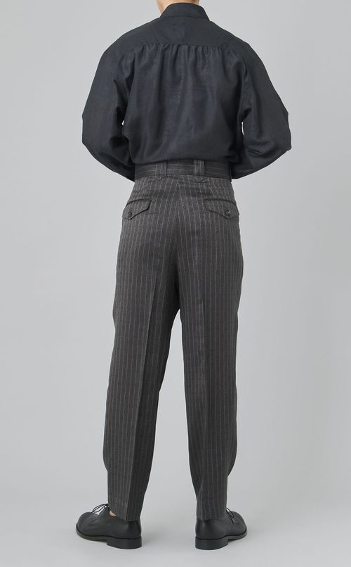 キュプラコットンジャカードパンツ