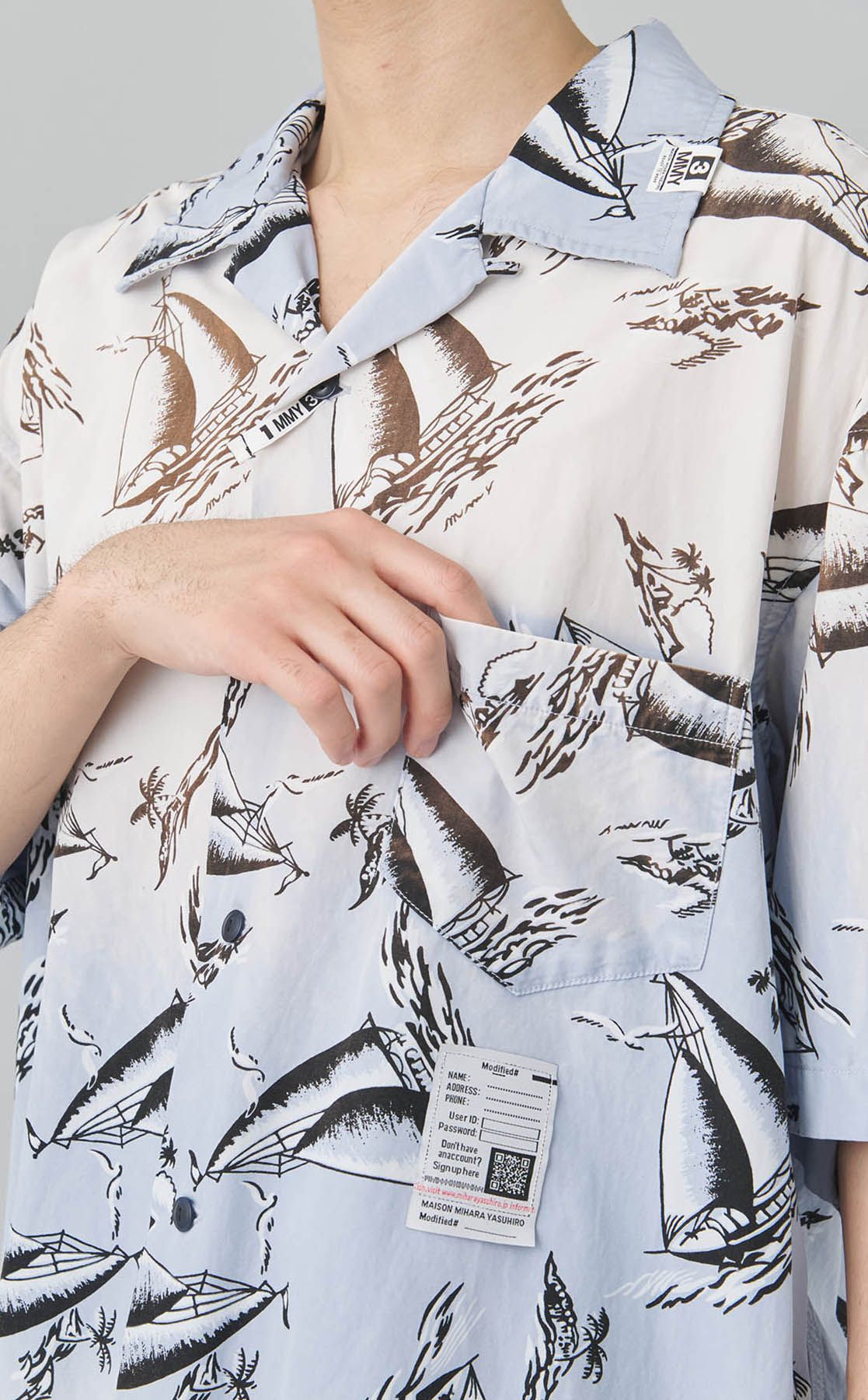 Maison MIHARA YASUHIRO｜ヴィンテージライクアロハシャツ