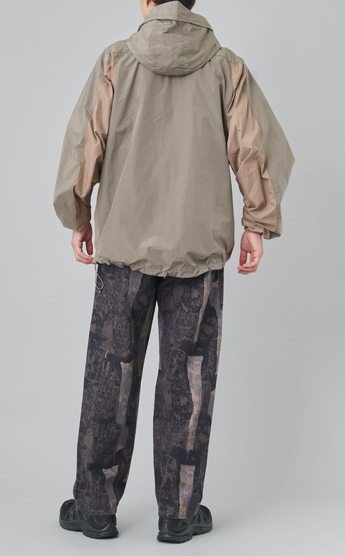 リップストップナイロンプルオーバー