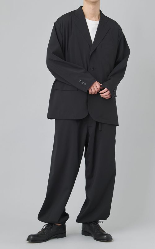 ポプリン3ボタンジャケット