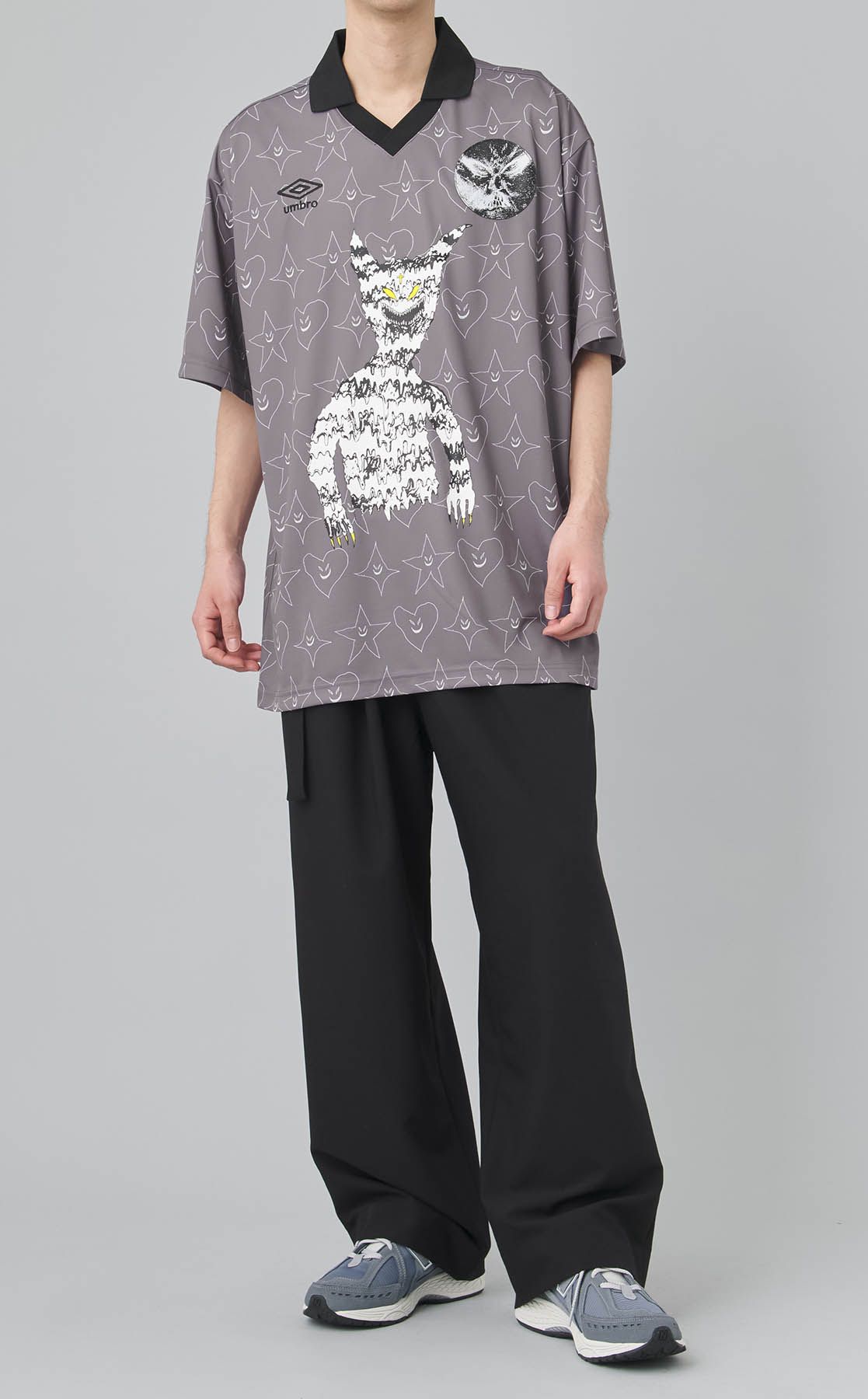 White Mountaineering｜4タックワイドパンツ