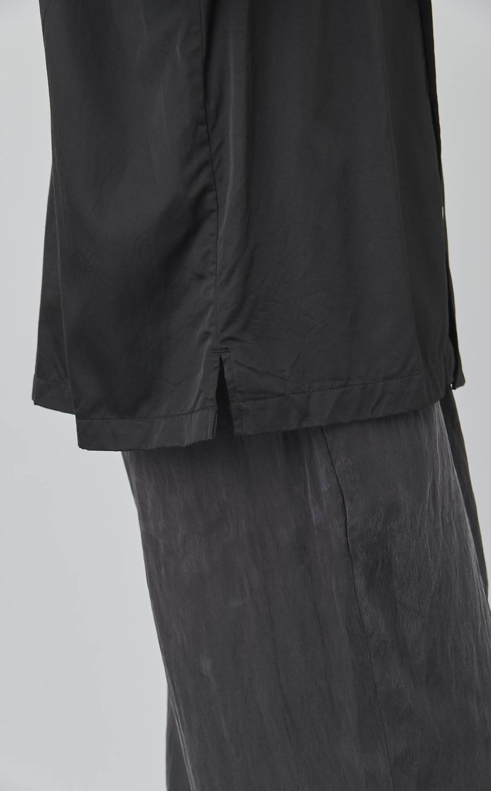 エンブロイダリーオープンカラーシャツ