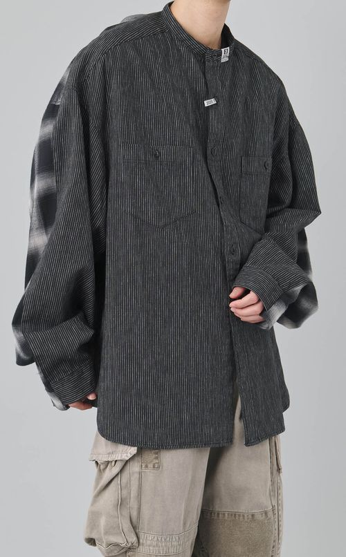 ボスフロントロングスリーブシャツ