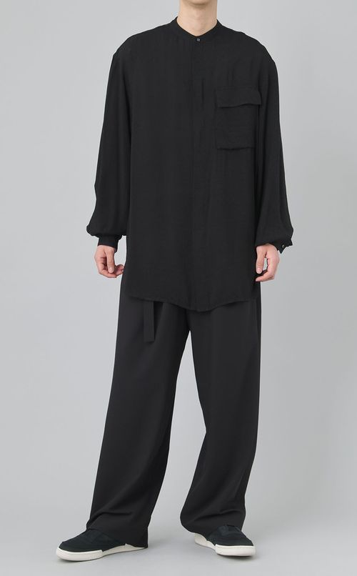 4タックワイドパンツ