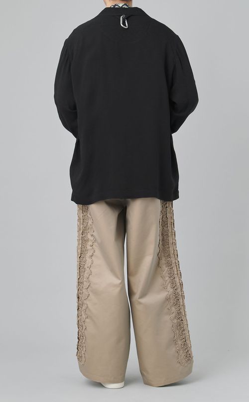 ジャガードテーラードジャケット