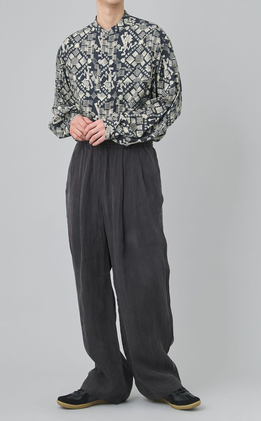 リンクルフロウワイドパンツ