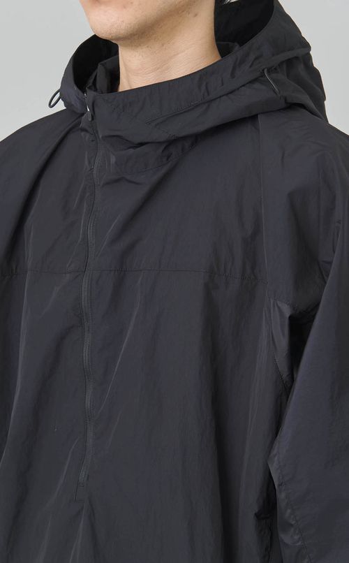 リップストップナイロンプルオーバー