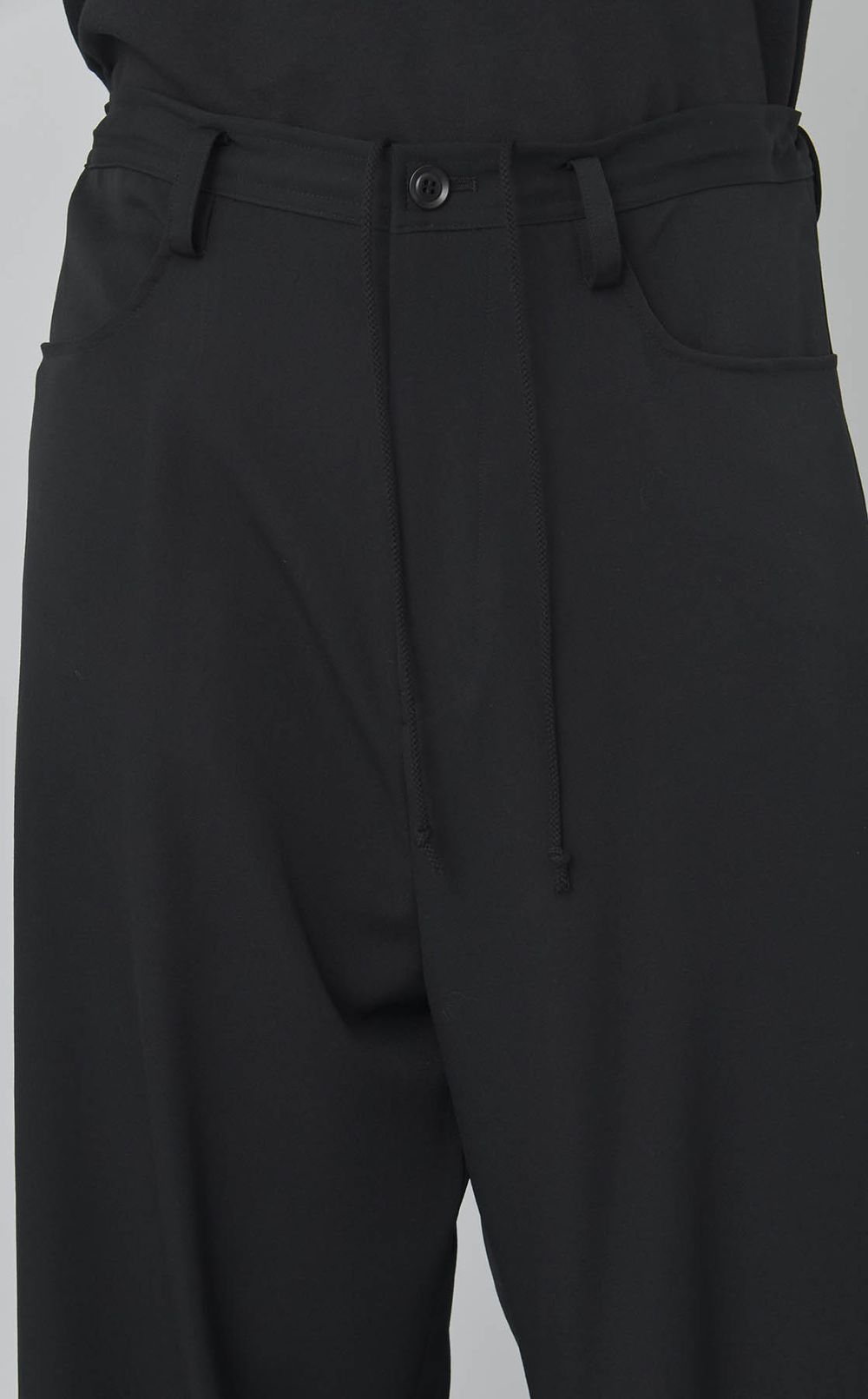 ギャバジンロングストレートパンツ