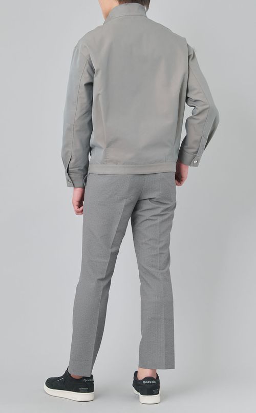 スタンドカラータックブルゾン