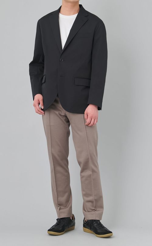 フラットギャバジンジャケット