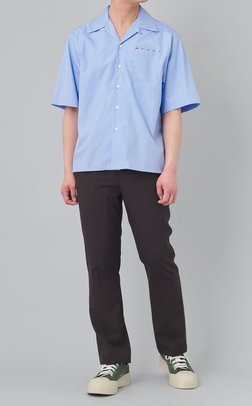 ポプリンショートスリーブシャツ