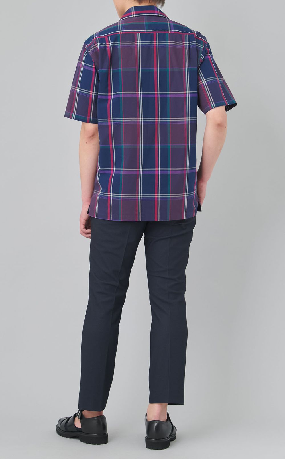 マドラスチェックショートスリーブシャツ