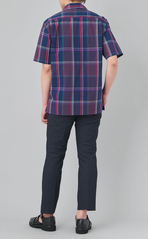 マドラスチェックショートスリーブシャツ