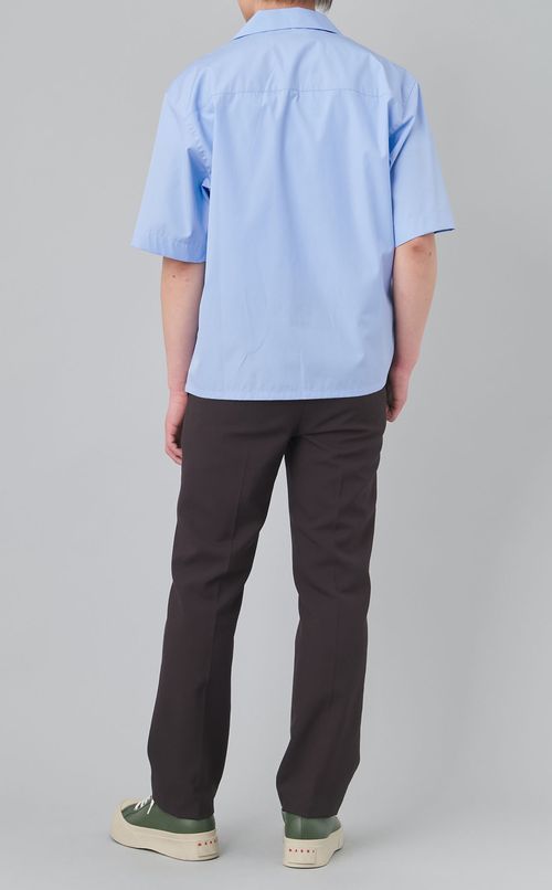 ポプリンショートスリーブシャツ