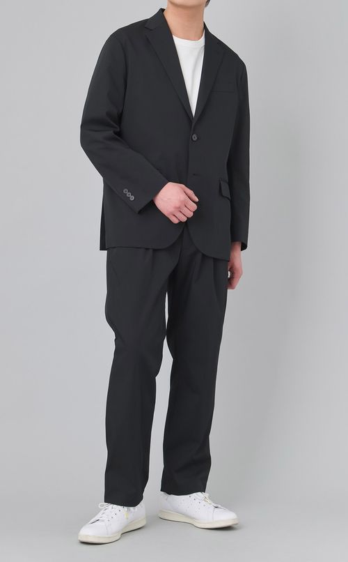 フラットギャバジンジャケット