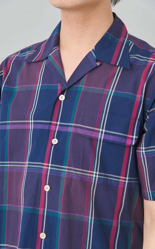 マドラスチェックショートスリーブシャツ