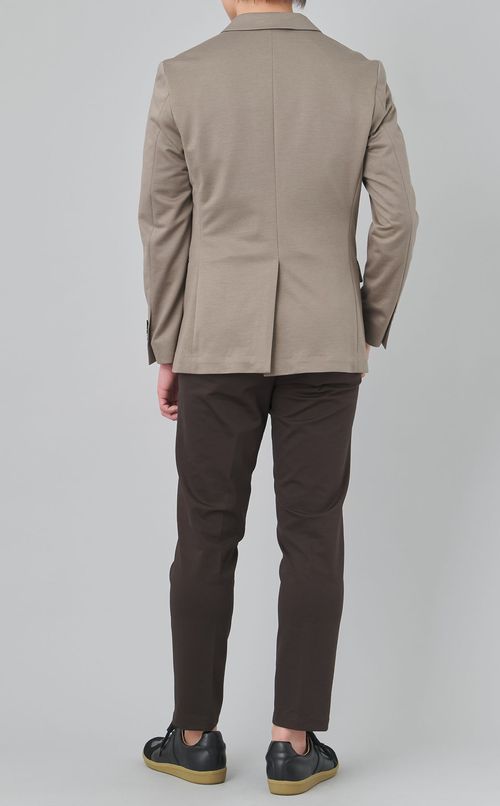 ミックスリネンジャージージャケット