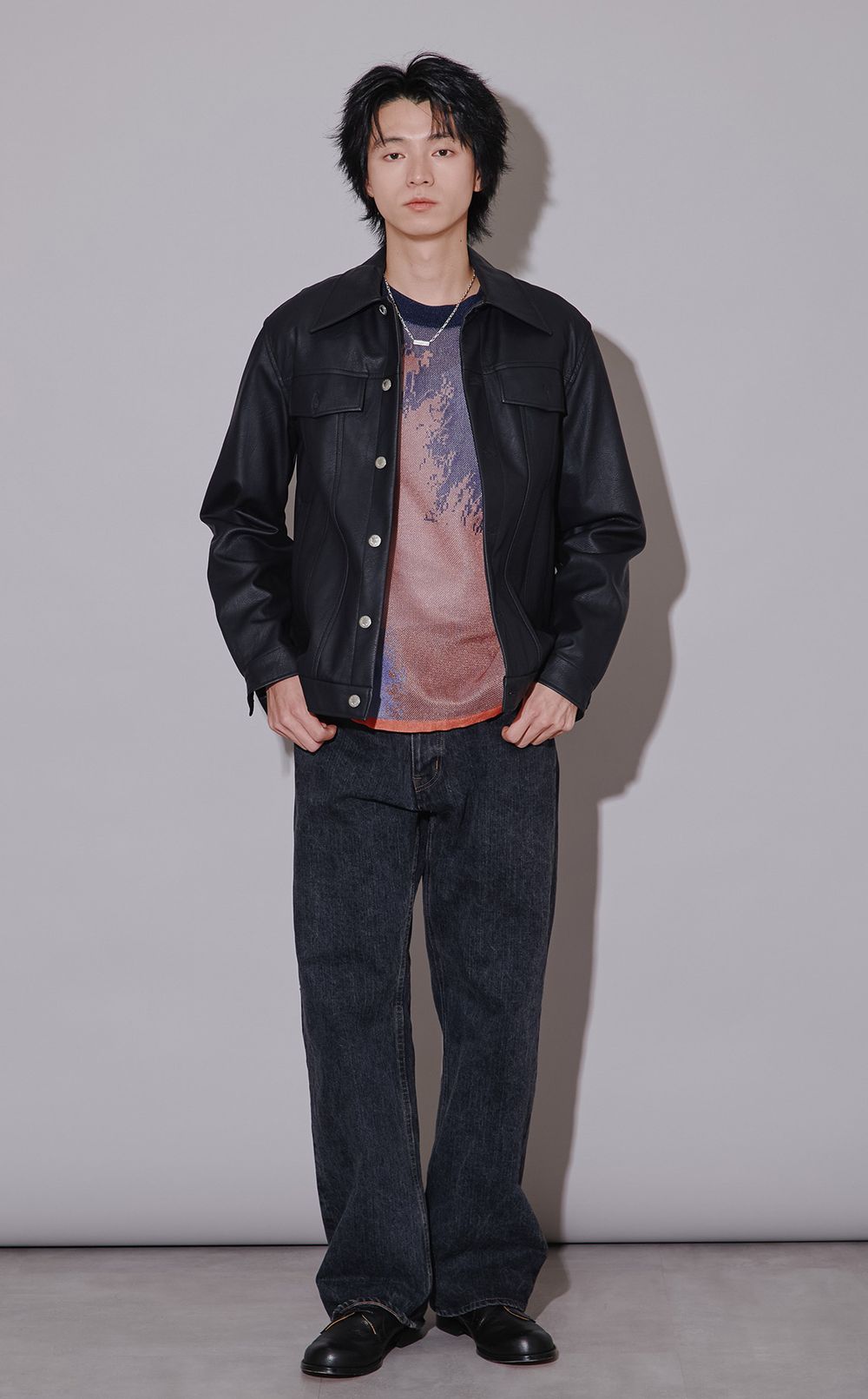 グラデーションライトニット