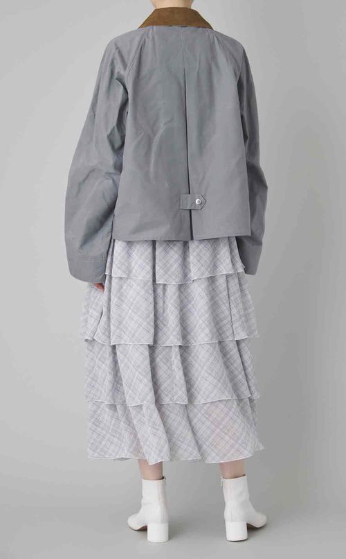 フロントジップショートブルゾン