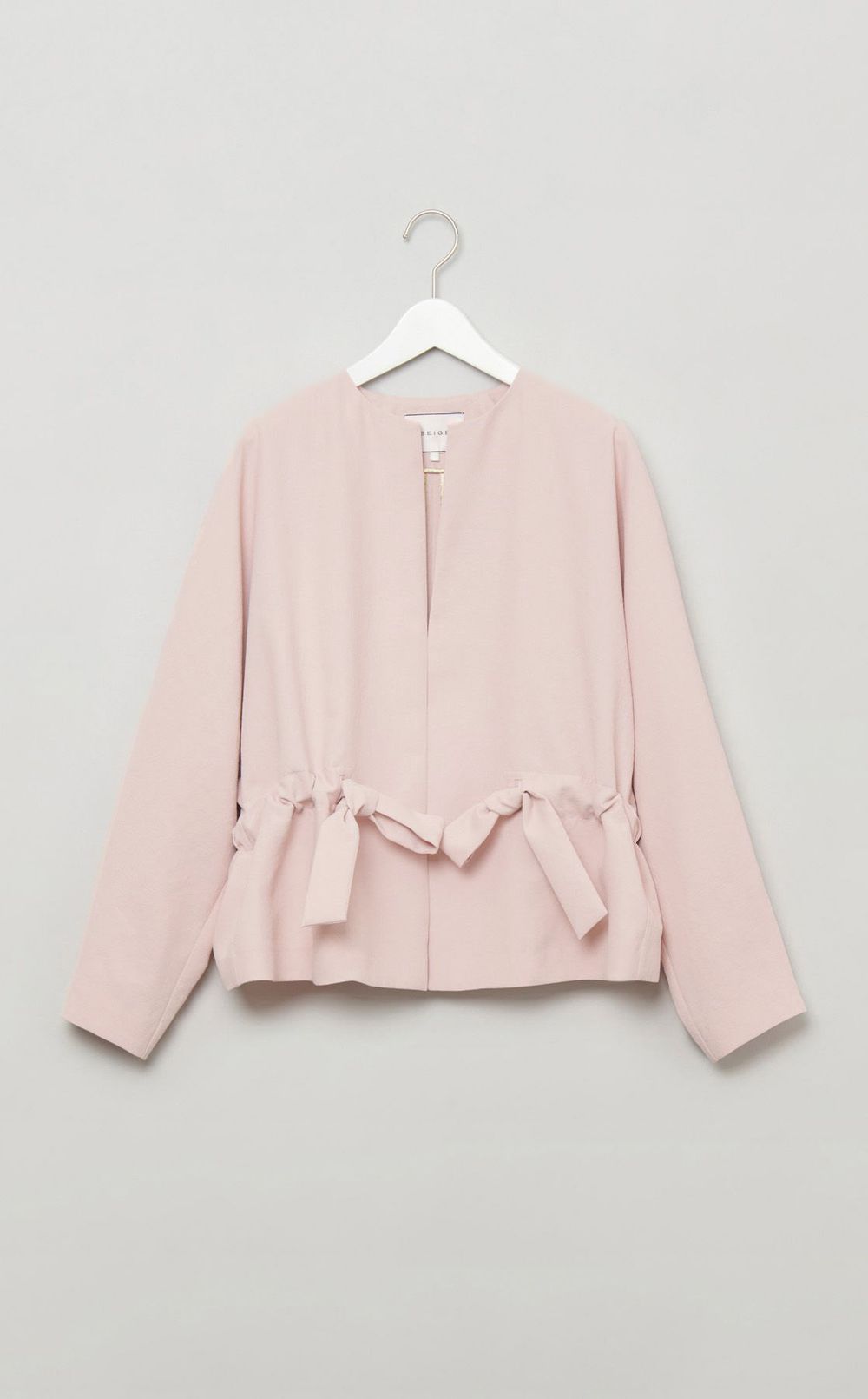 ドルマンスリーブノーカラージャケット