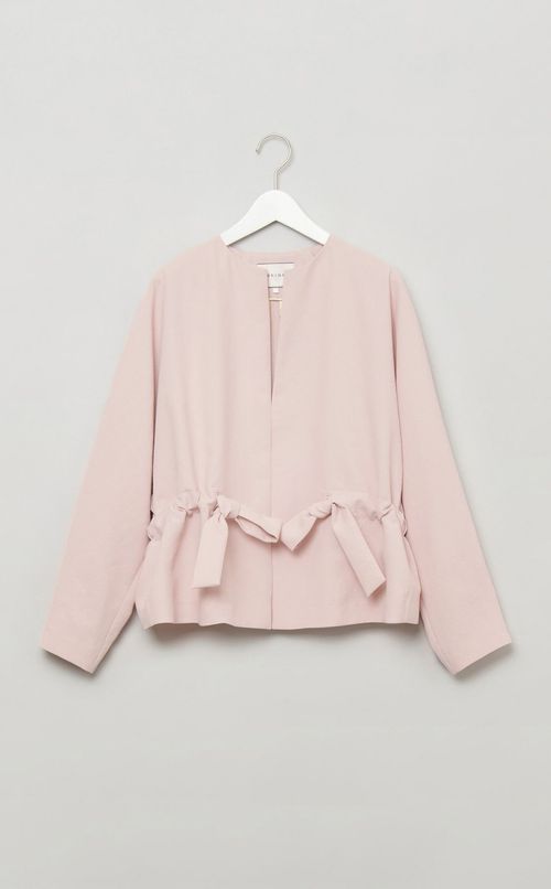 ドルマンスリーブノーカラージャケット