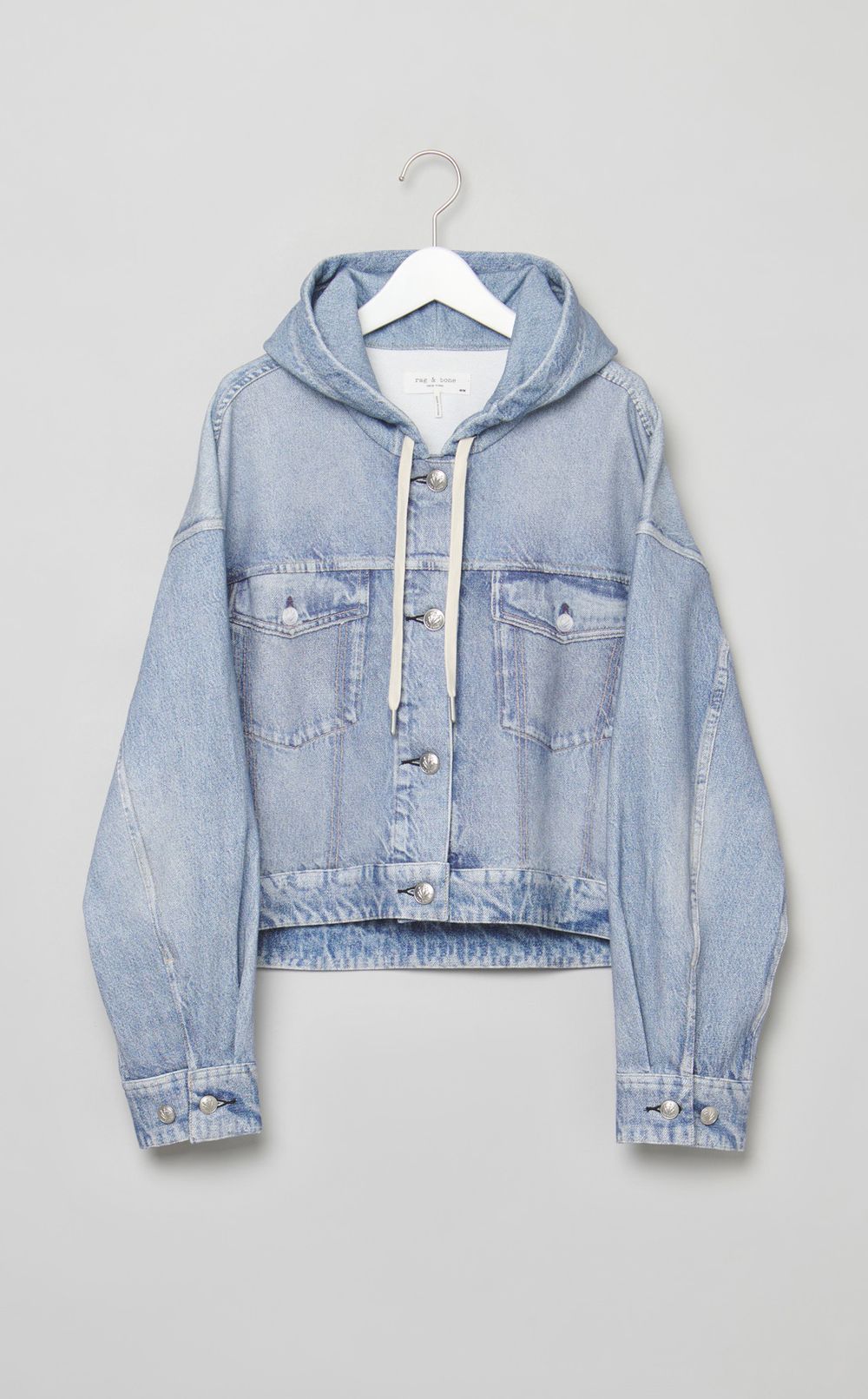 デニ厶プリン卜フーディブルゾン