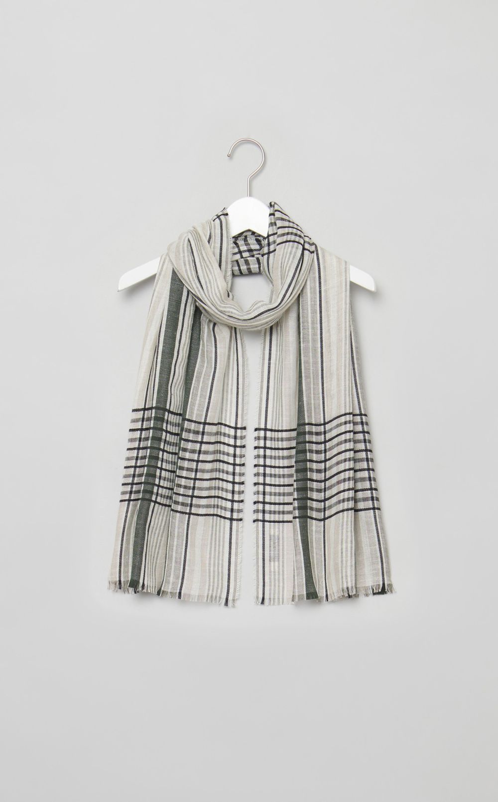 グラフィックストライプスカーフ