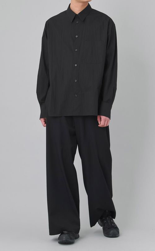 ギャバジンロングストレートパンツ