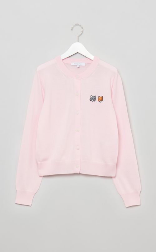 ダブルフォックスクルーカーディガン