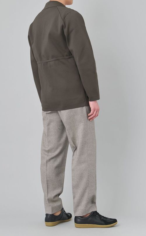 ニットミリタリーブルゾン