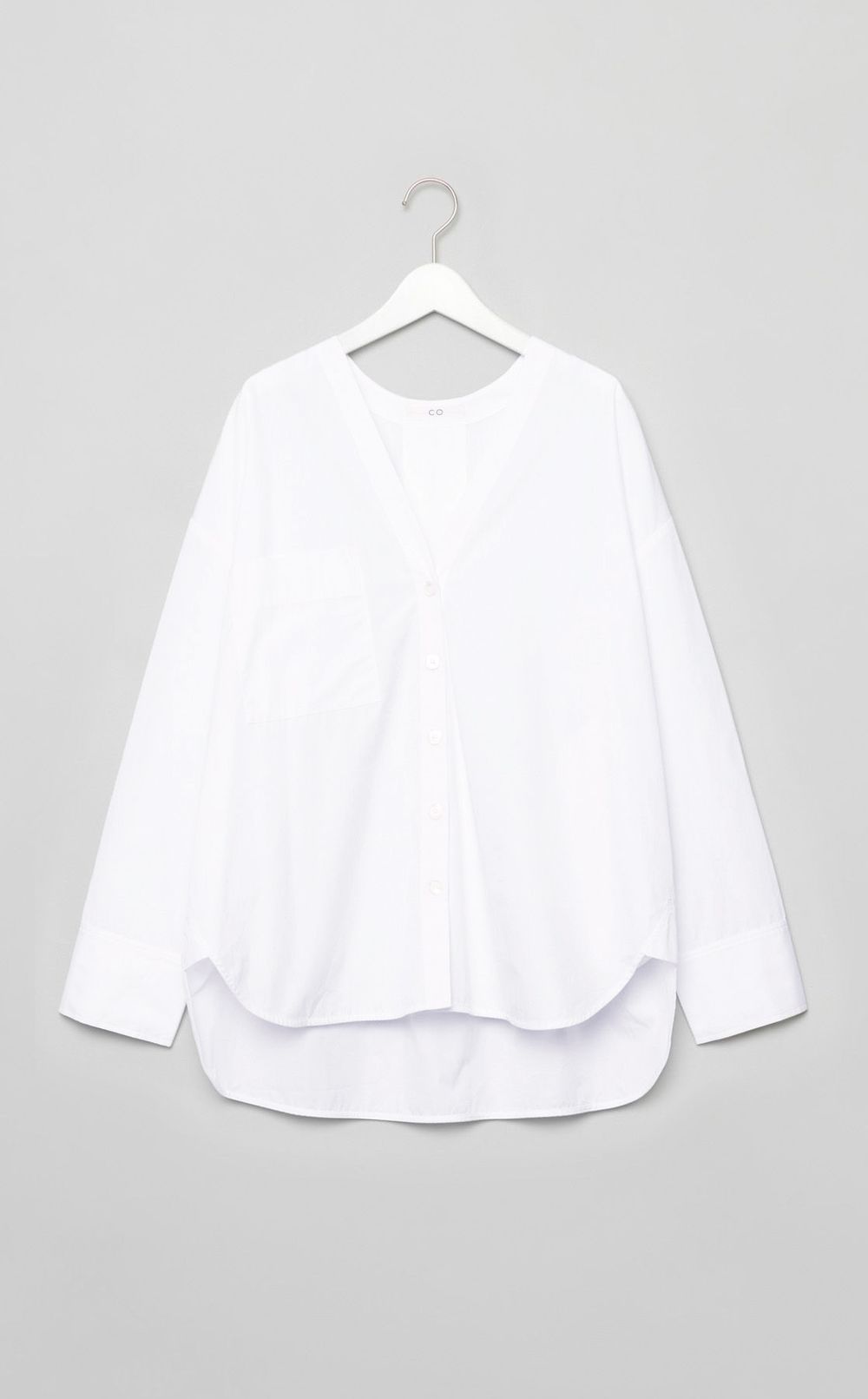コットンバックプリーツブラウス