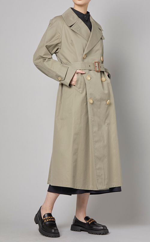 ギャバトレンチコート