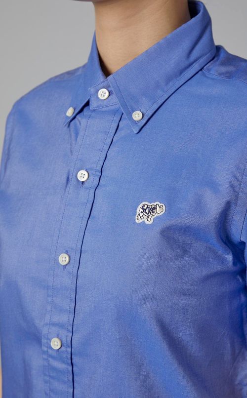 ボタンダウンハーフスリーブシャツ