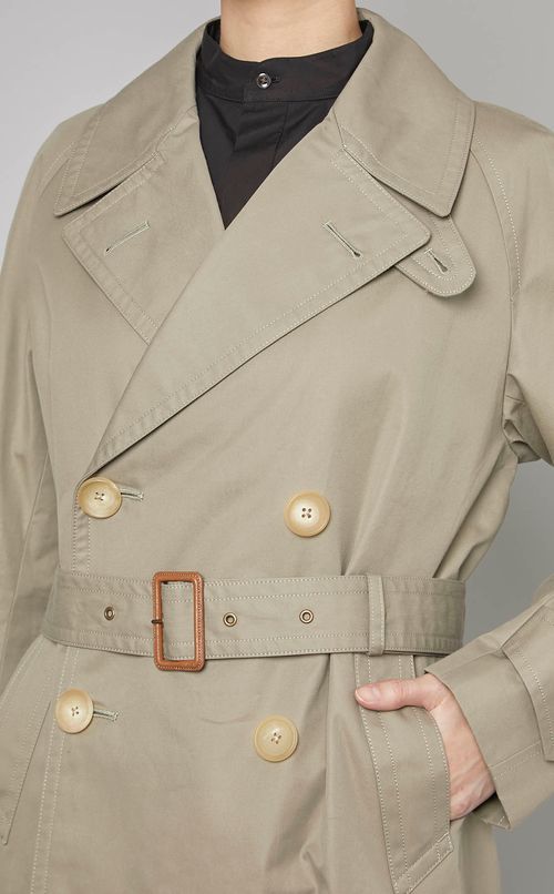 ギャバトレンチコート