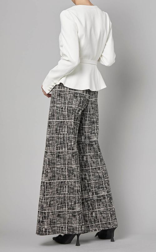 フロントリボンUネックジャケット