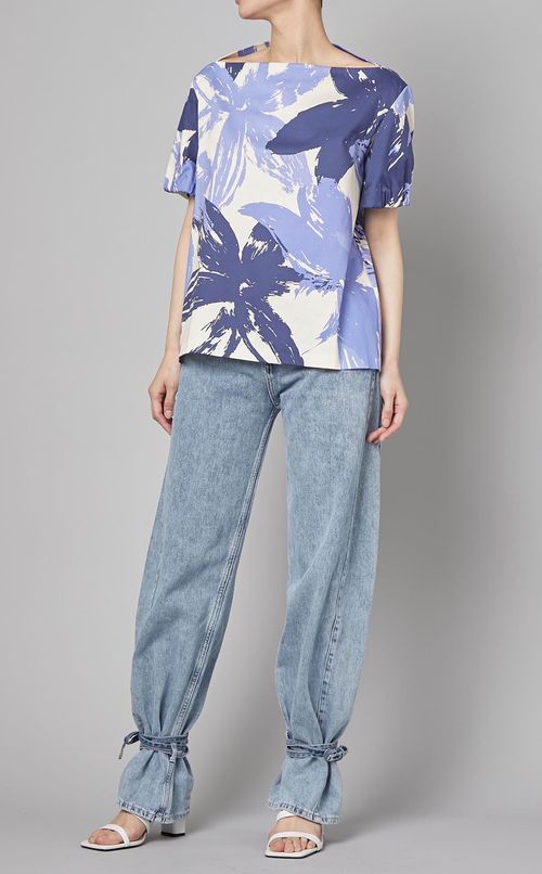 2wayライト5ポケットデニムパンツ