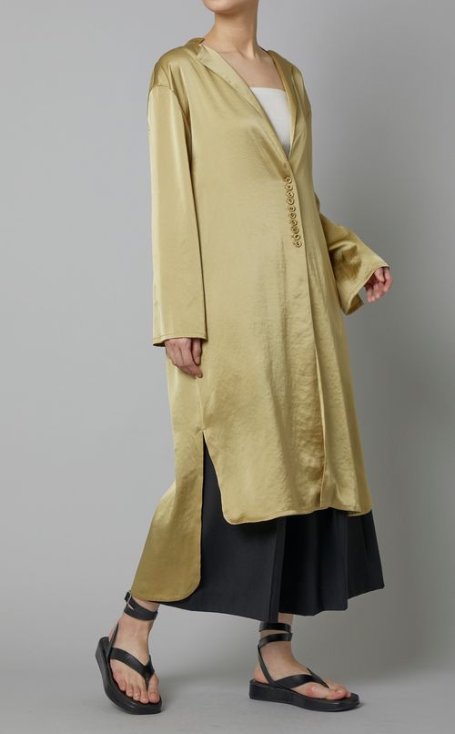 【別注】草木染めシャツワンピース